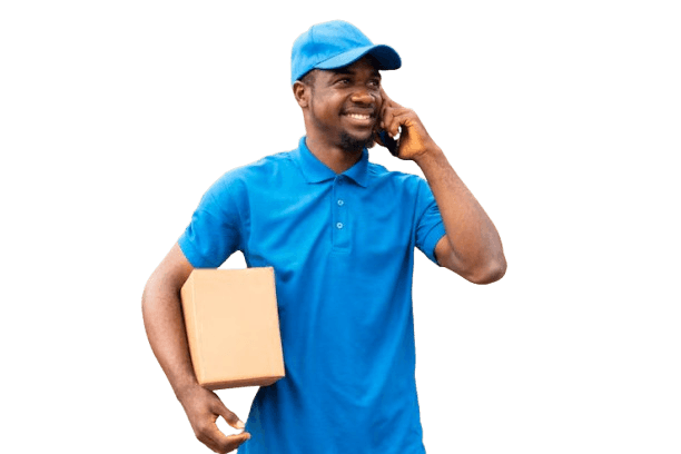 Shopping delivery illustration